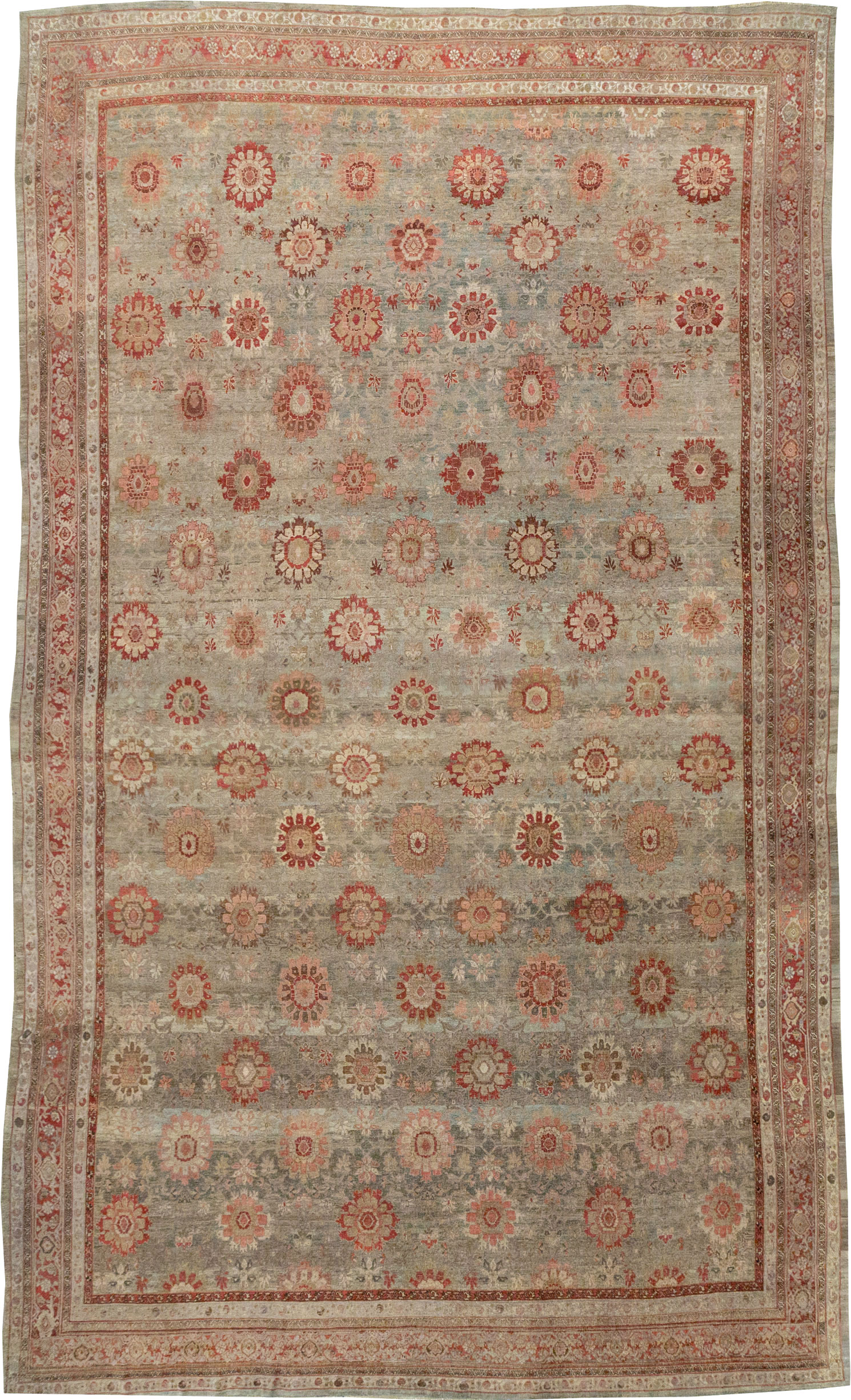 Antique Persian Bidjar Oversize Carpet, No.11081 - Gsblank