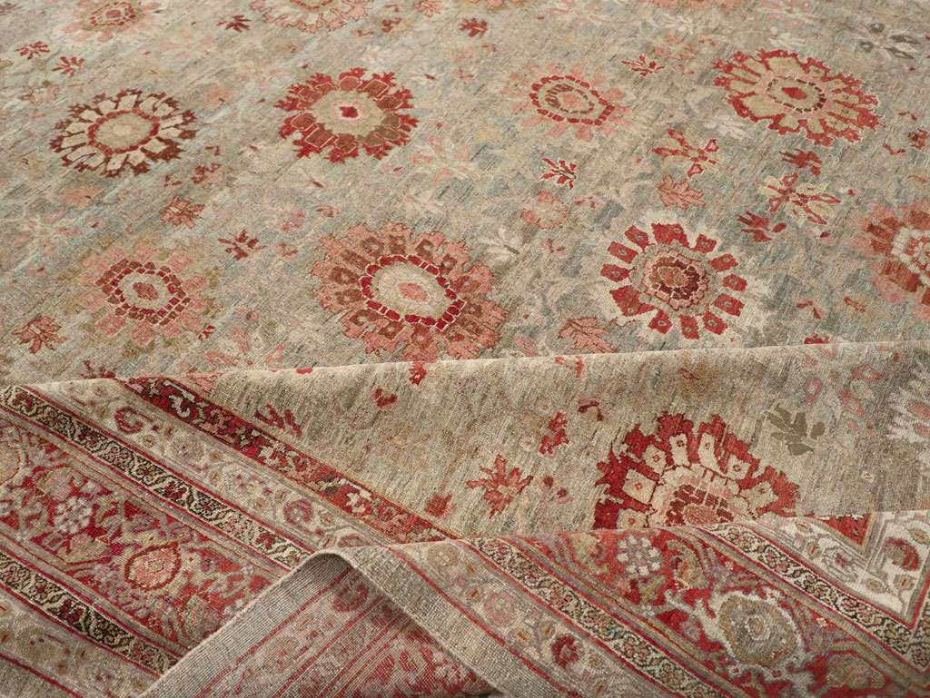 Antique Persian Bidjar Oversize Carpet, No.11081 - Gsblank