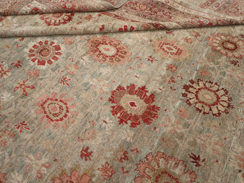 Antique Persian Bidjar Oversize Carpet, No.11081 - Gsblank