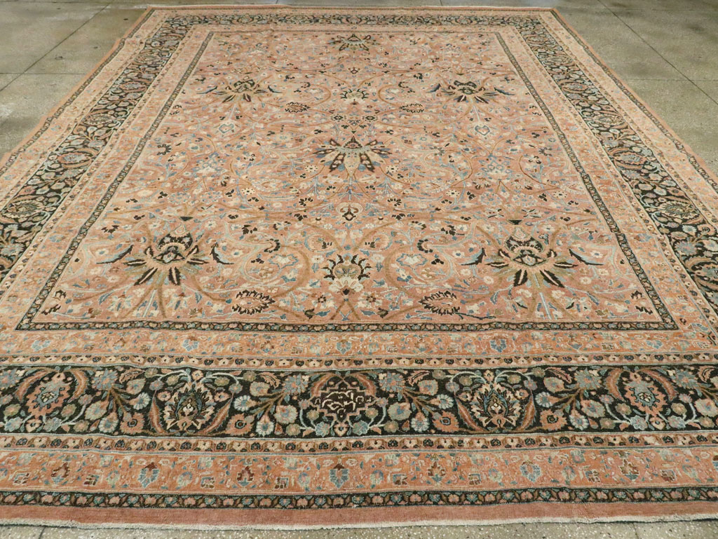 Antique Persian Dorokhsh Carpet, No.11179 - Gsblank