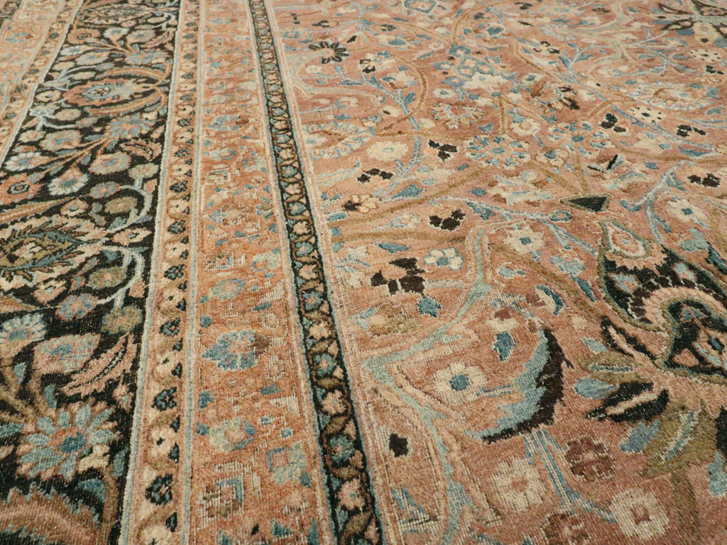 Antique Persian Dorokhsh Carpet, No.11179 - Gsblank
