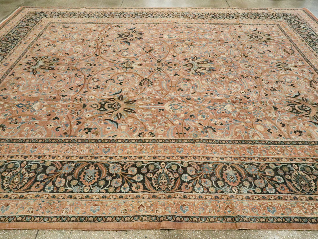 Antique Persian Dorokhsh Carpet, No.11179 - Gsblank