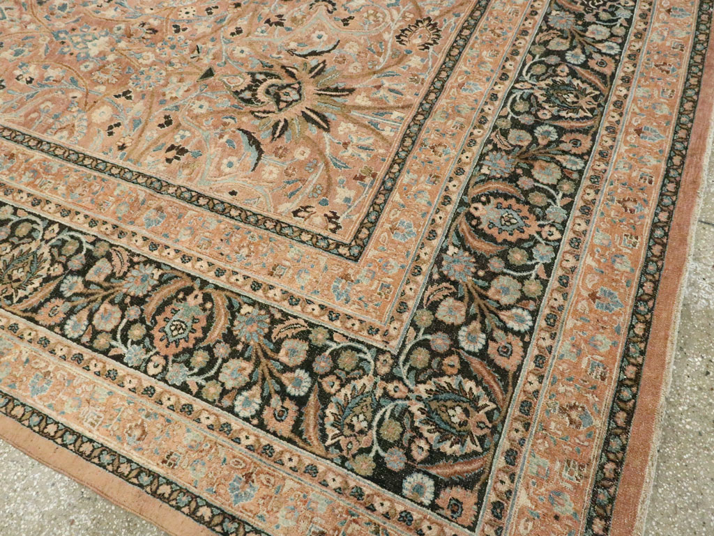 Antique Persian Dorokhsh Carpet, No.11179 - Gsblank