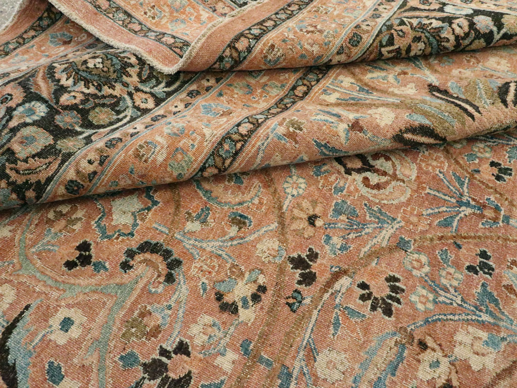 Antique Persian Dorokhsh Carpet, No.11179 - Gsblank