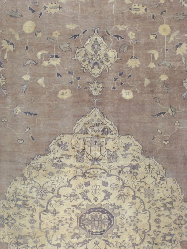 Antique Turkish Oushak Carpet, No.11211 - Gsblank