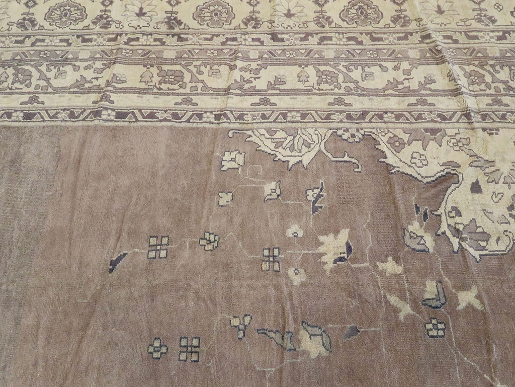Antique Turkish Oushak Carpet, No.11211 - Gsblank