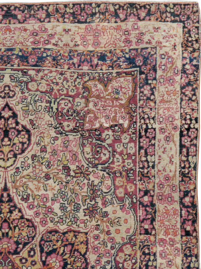 Antique Persian Lavar Kerman Rug, No.11251 - Gsblank