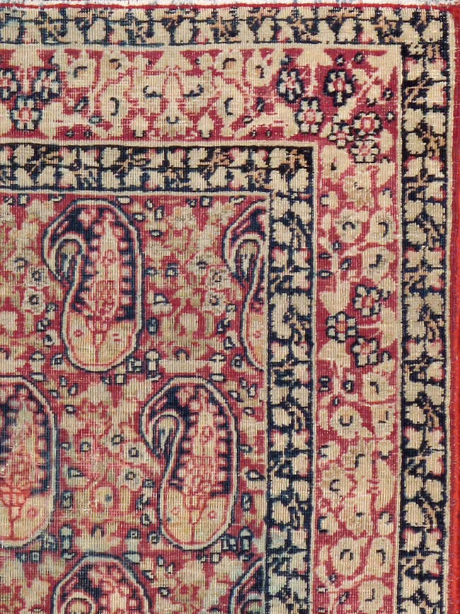 Antique Persian Lavar Kerman Rug, No.11253 - Gsblank