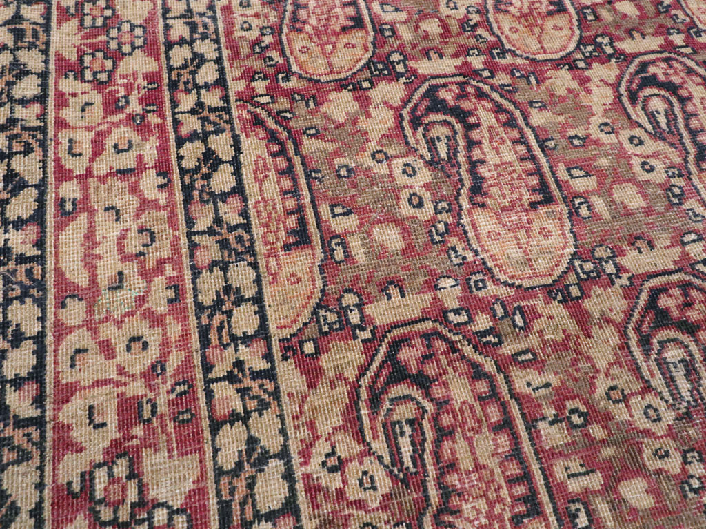 Antique Persian Lavar Kerman Rug, No.11253 - Gsblank