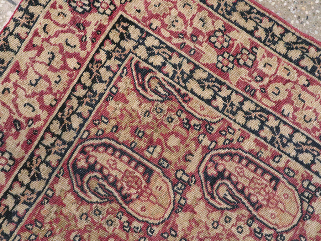 Antique Persian Lavar Kerman Rug, No.11253 - Gsblank