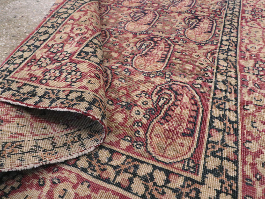Antique Persian Lavar Kerman Rug, No.11253 - Gsblank