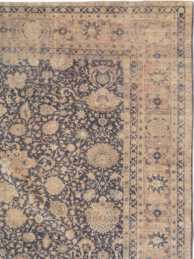 Antique Indian Lahore Room Size Carpet, No.11284 - Gsblank