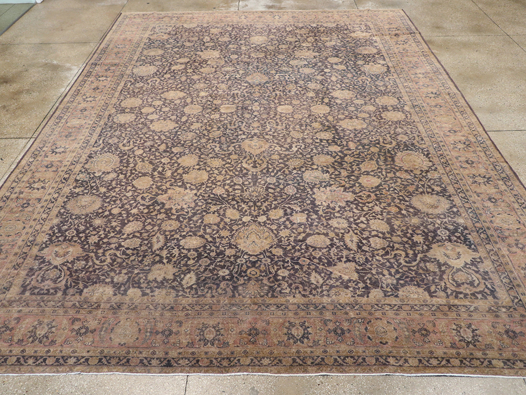 Antique Indian Lahore Room Size Carpet, No.11284 - Gsblank