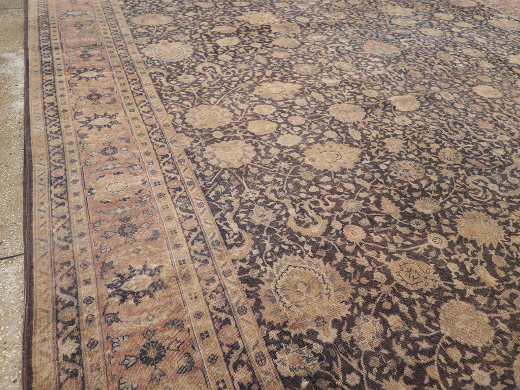 Antique Indian Lahore Room Size Carpet, No.11284 - Gsblank