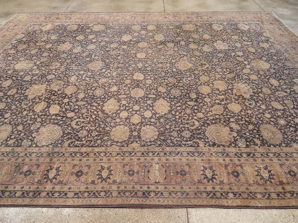 Antique Indian Lahore Room Size Carpet, No.11284 - Gsblank