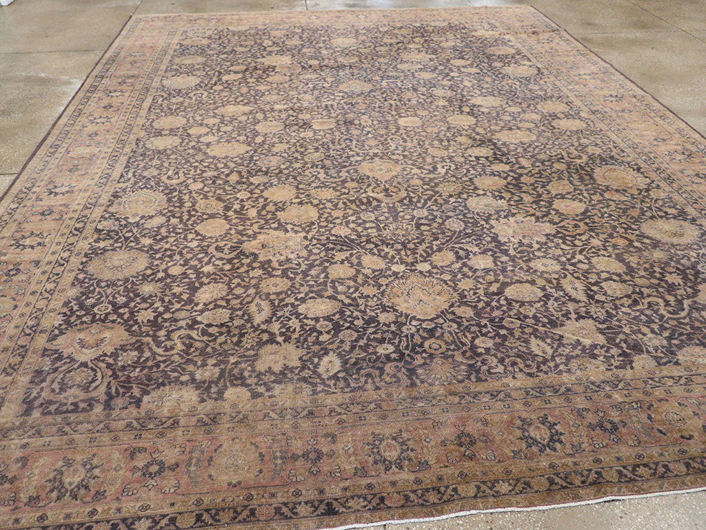 Antique Indian Lahore Room Size Carpet, No.11284 - Gsblank