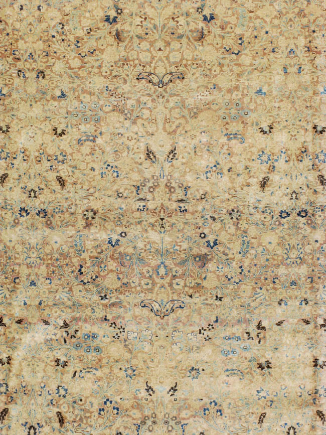 Antique Persian Mashad Oversize Carpet, No.11313 - Gsblank