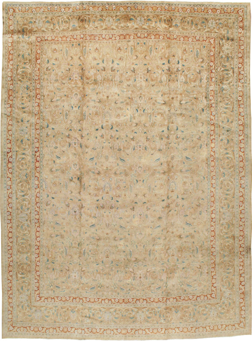 Antique Persian Dorokhsh Carpet, No.11339 - Gsblank