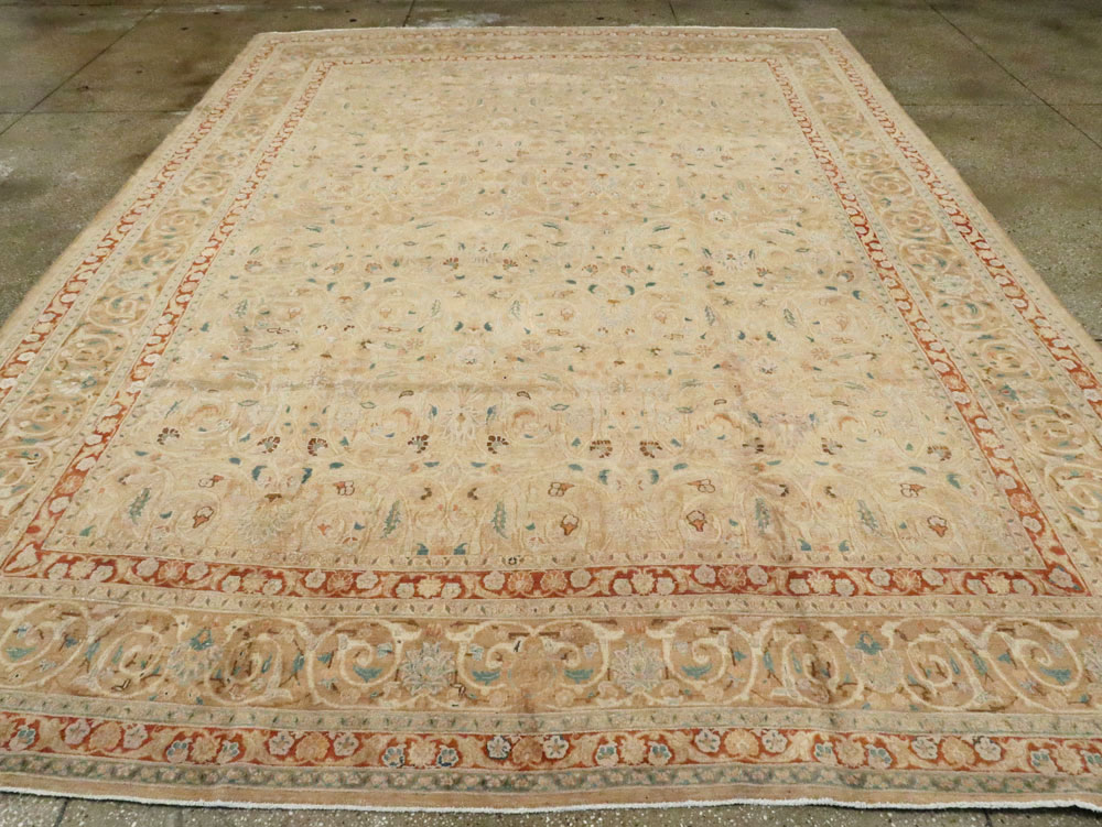 Antique Persian Dorokhsh Carpet, No.11339 - Gsblank