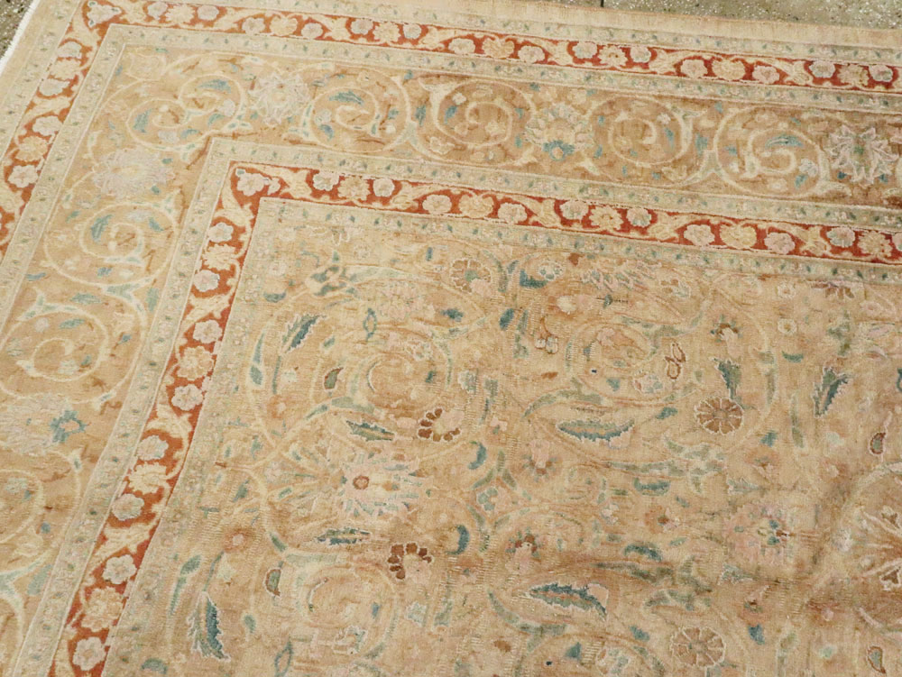 Antique Persian Dorokhsh Carpet, No.11339 - Gsblank
