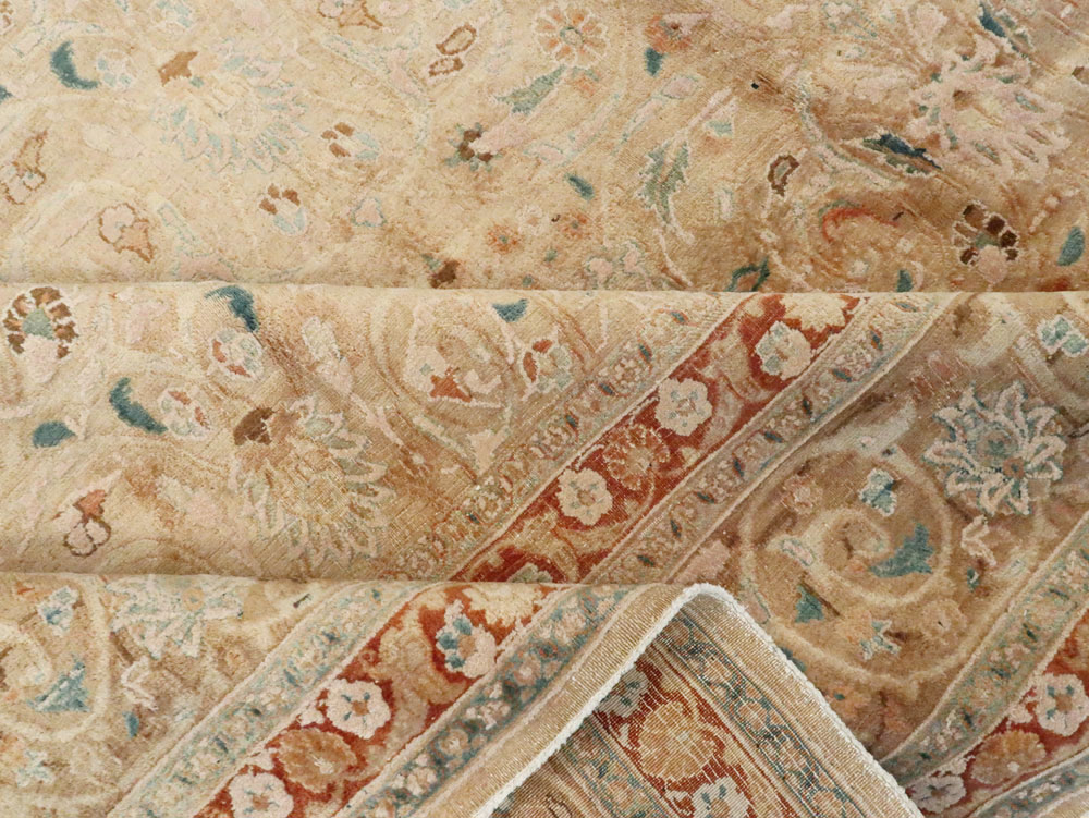 Antique Persian Dorokhsh Carpet, No.11339 - Gsblank