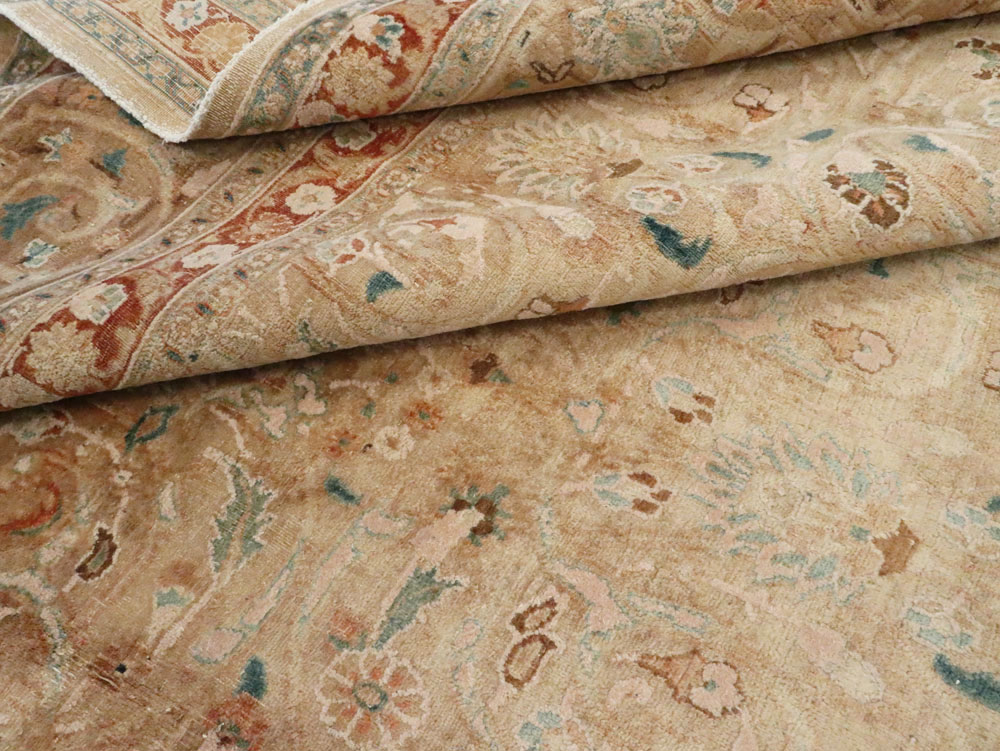 Antique Persian Dorokhsh Carpet, No.11339 - Gsblank