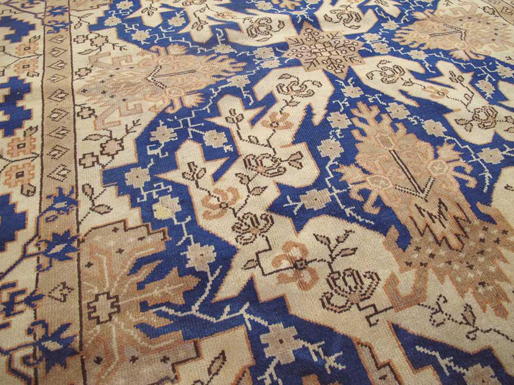 Vintage Indian Lahore Carpet, No.11345 - Gsblank