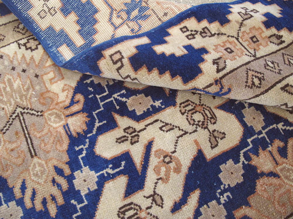 Vintage Indian Lahore Carpet, No.11345 - Gsblank