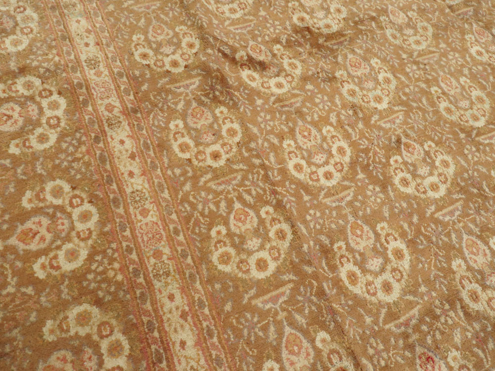Vintage Persian Mashad Carpet, No.11350 - Gsblank