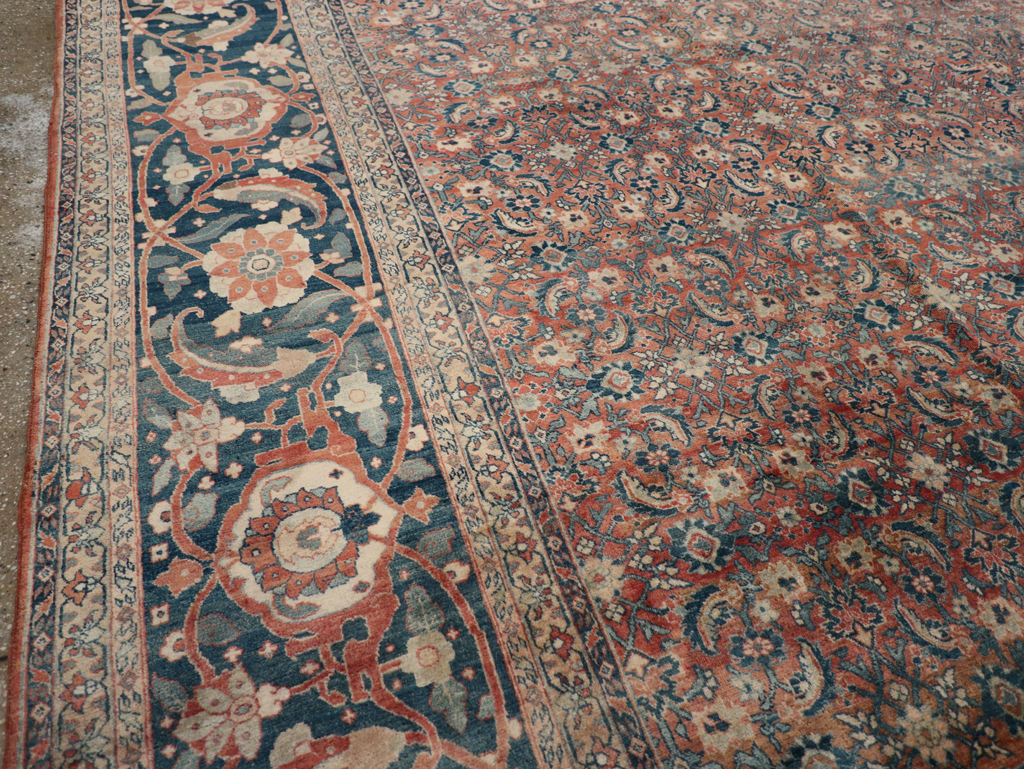 Antique Persian Tabriz Carpet, No.11379 - Gsblank