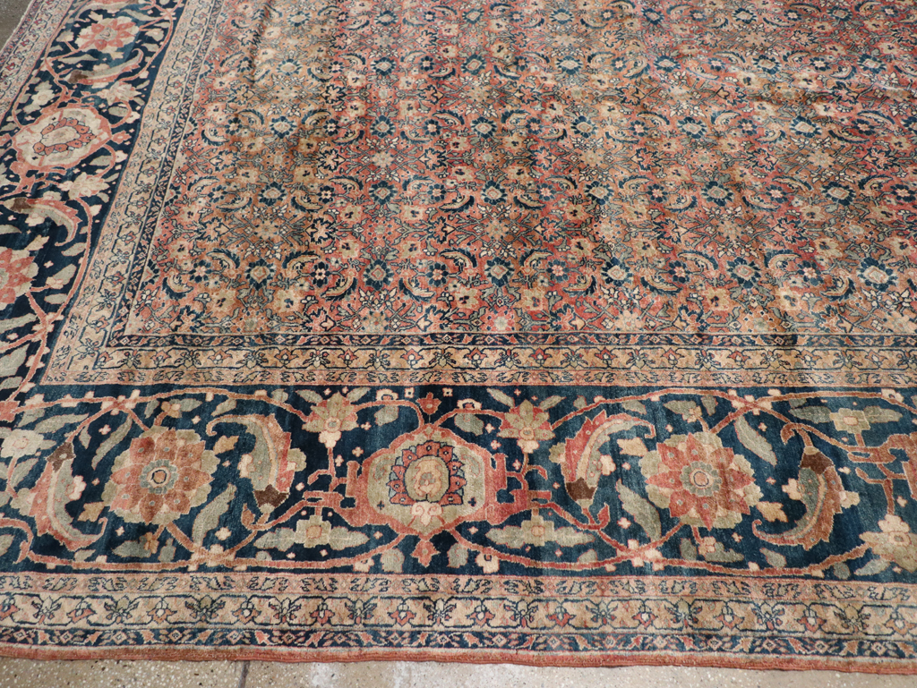 Antique Persian Tabriz Carpet, No.11379 - Gsblank