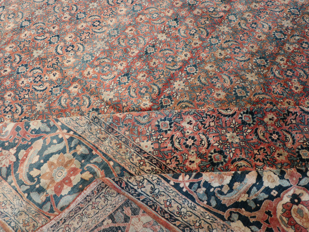 Antique Persian Tabriz Carpet, No.11379 - Gsblank