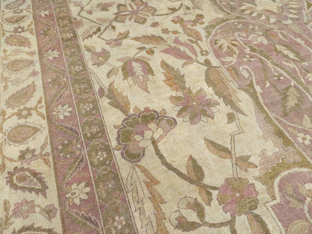 Antique Indian Amritsar Carpet, No.11443 - Gsblank