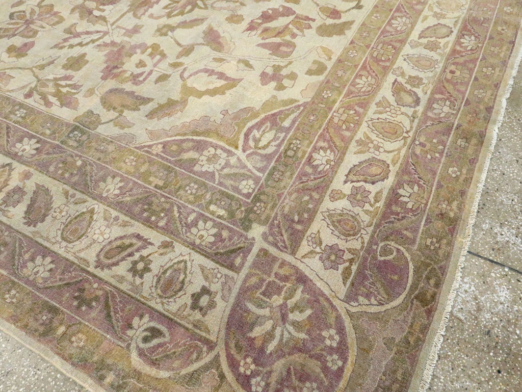 Antique Indian Amritsar Carpet, No.11443 - Gsblank