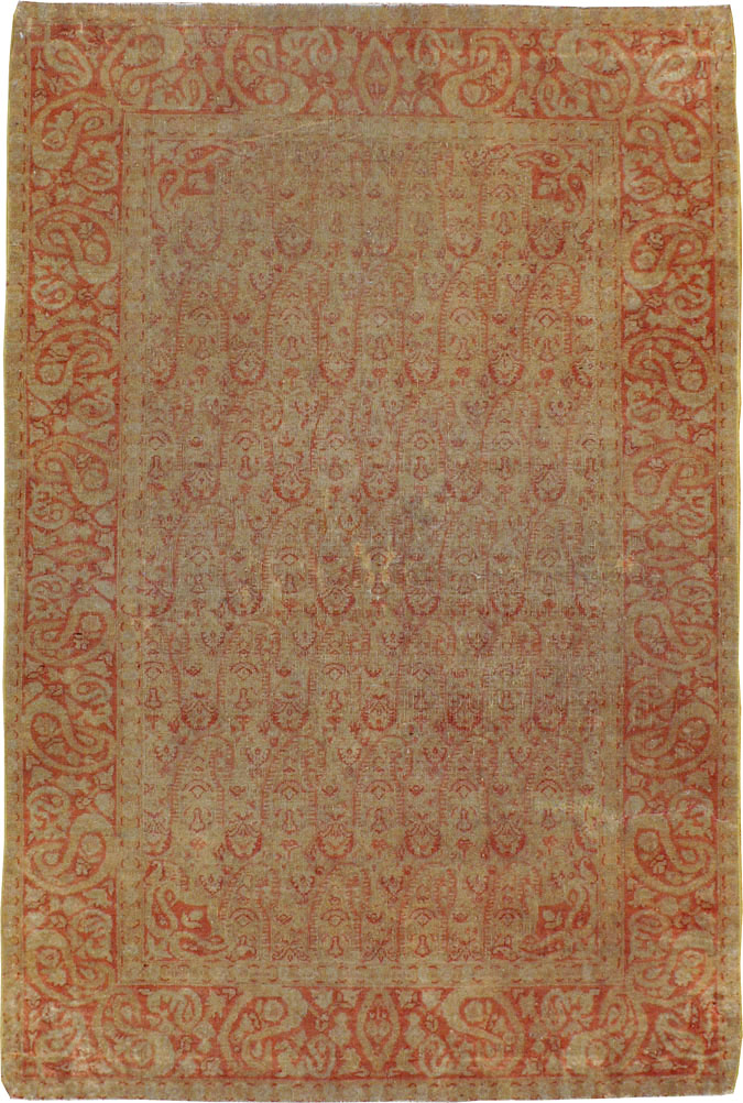Antique Indian Amritsar Carpet, No.11447 - Gsblank
