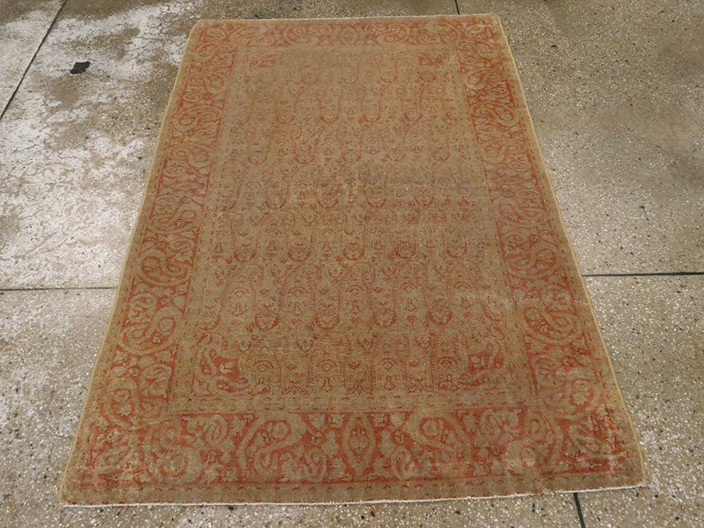 Antique Indian Amritsar Carpet, No.11447 - Gsblank