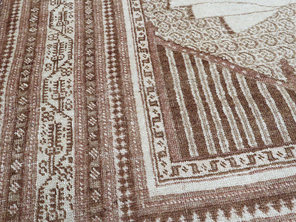 Antique Persian Tabriz Pictorial Rug (Pair: 1 of 2), No.11455 - Gsblank