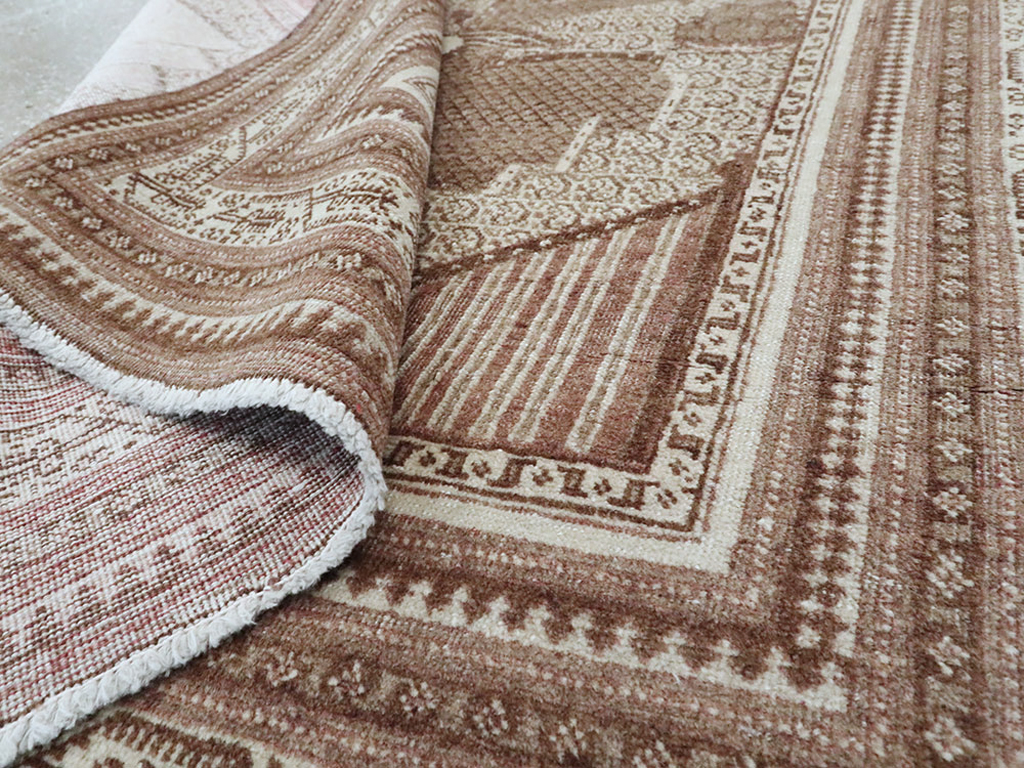 Antique Persian Tabriz Pictorial Rug (Pair: 1 of 2), No.11455 - Gsblank