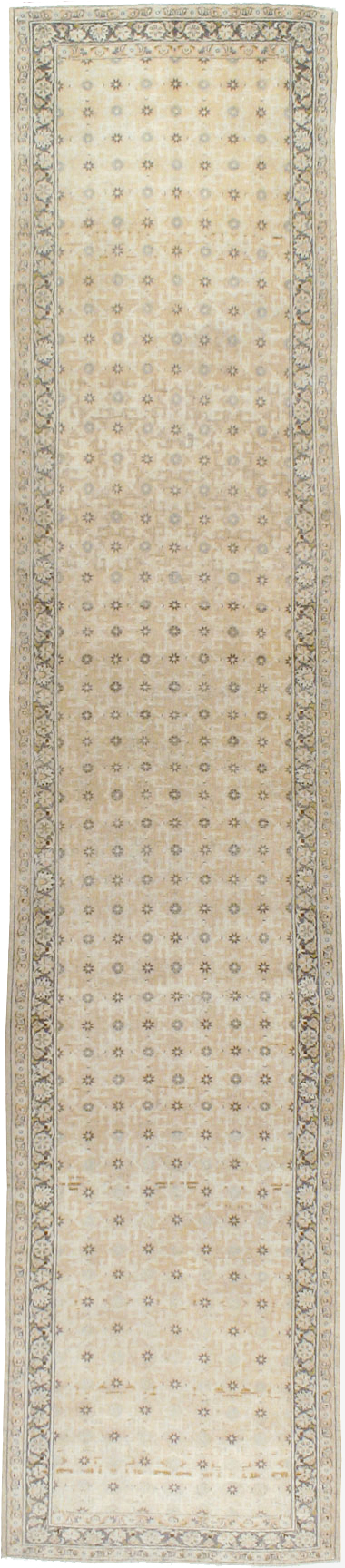 Vintage Persian Kashan Runner, No.11458 - Gsblank