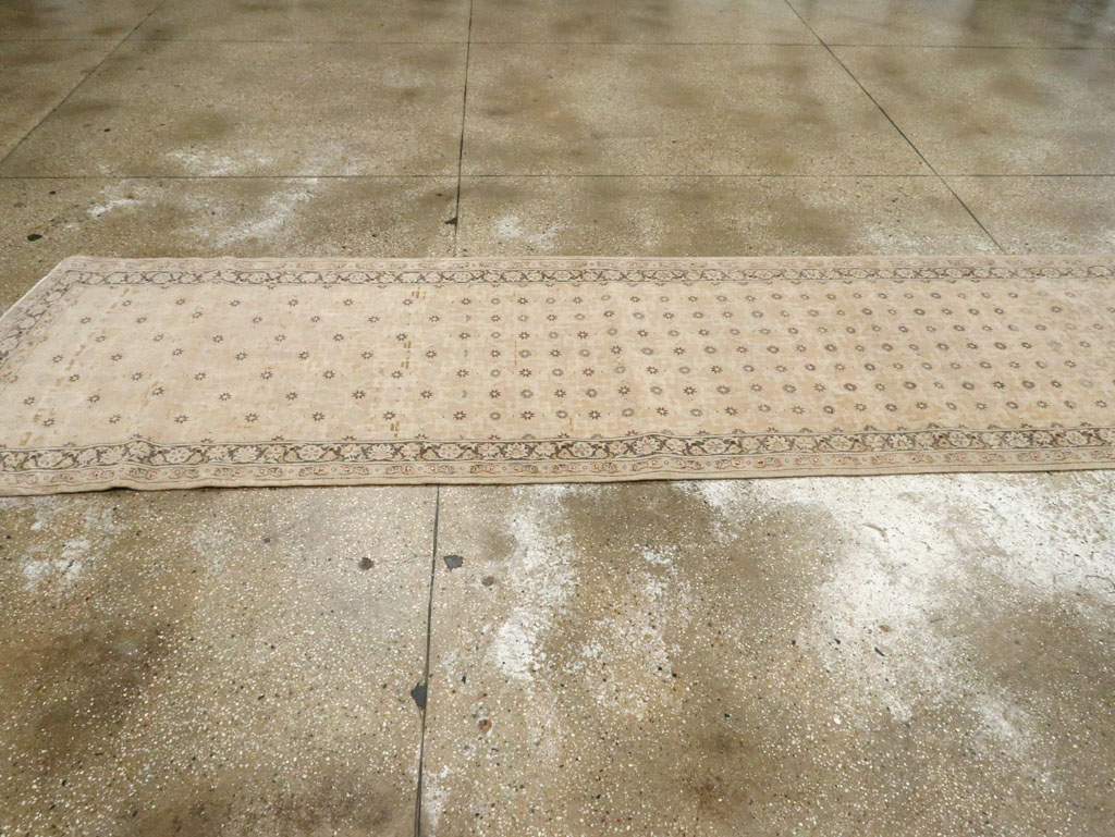 Vintage Persian Kashan Runner, No.11458 - Gsblank