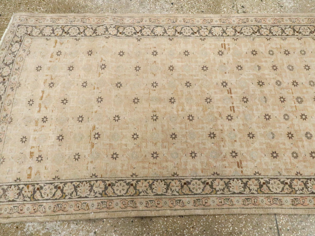 Vintage Persian Kashan Runner, No.11458 - Gsblank