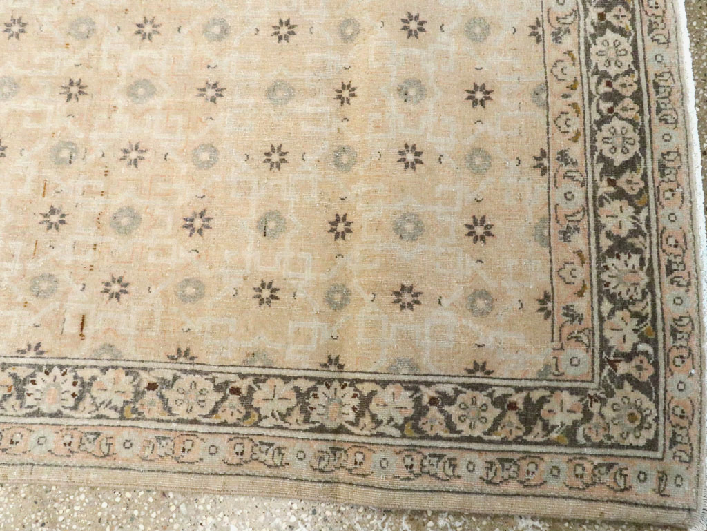 Vintage Persian Kashan Runner, No.11458 - Gsblank