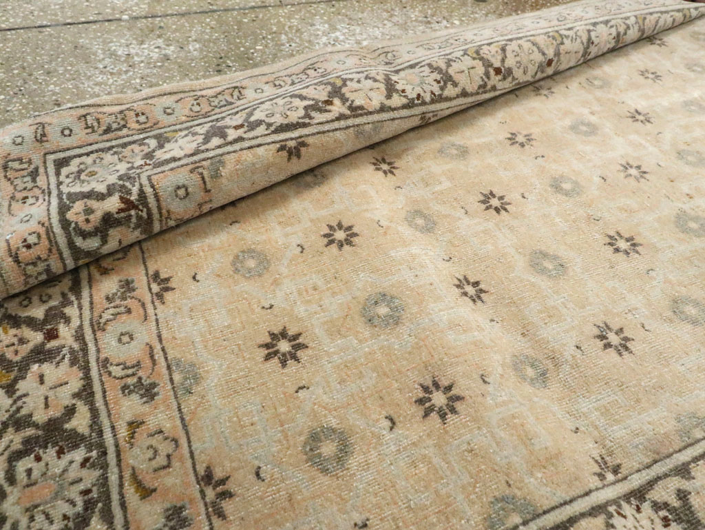 Vintage Persian Kashan Runner, No.11458 - Gsblank