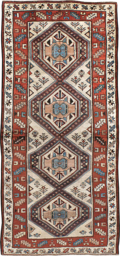 Antique Persian Serab Gallery Rug, No.11459 - Gsblank