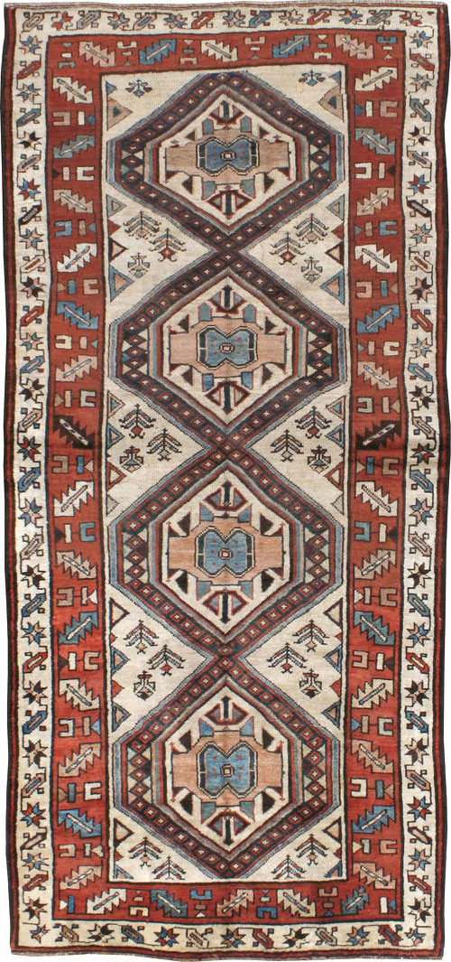 Antique Persian Serab Gallery Rug, No.11459 - Gsblank