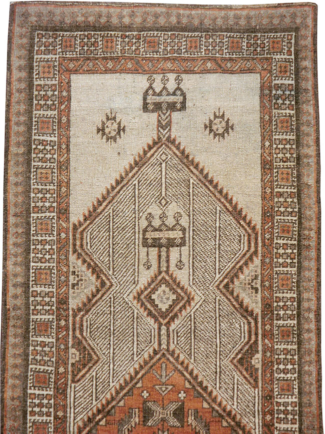 Antique Persian Serab Runner, No.11461 - Gsblank