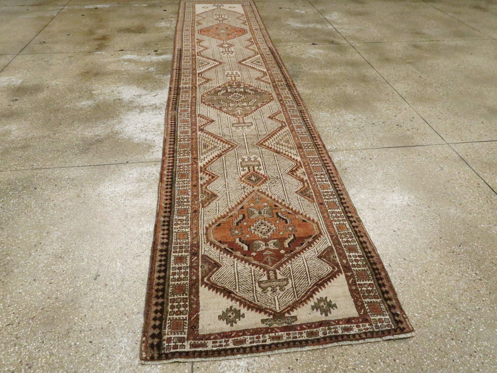 Antique Persian Serab Runner, No.11461 - Gsblank