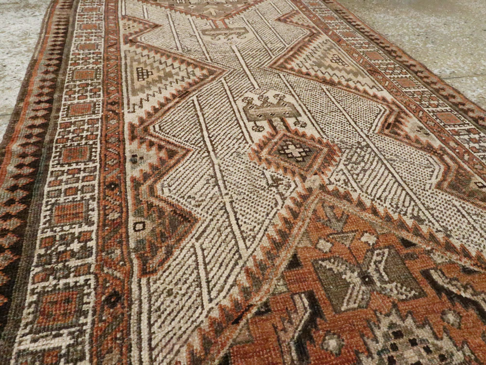 Antique Persian Serab Runner, No.11461 - Gsblank