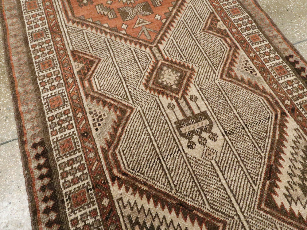 Antique Persian Serab Runner, No.11461 - Gsblank