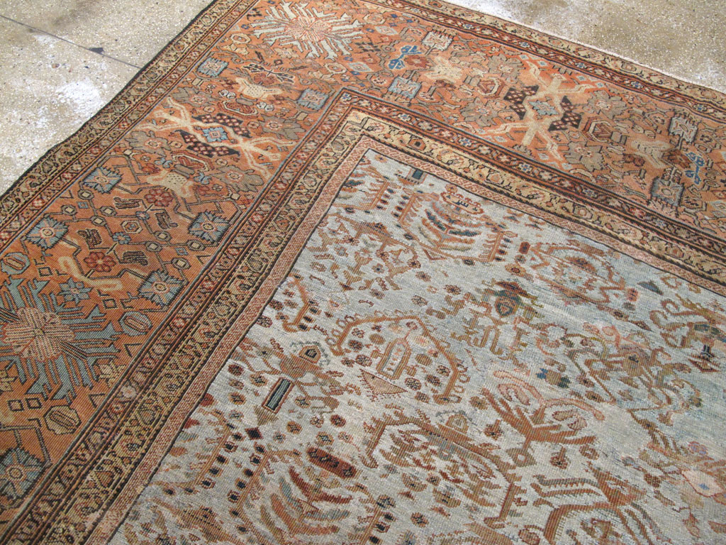 Antique Persian Sultanabad Carpet, No.11471 - Gsblank